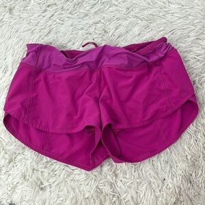 Lululemon Speed Up Short *2.5" Fantom Fuchsia